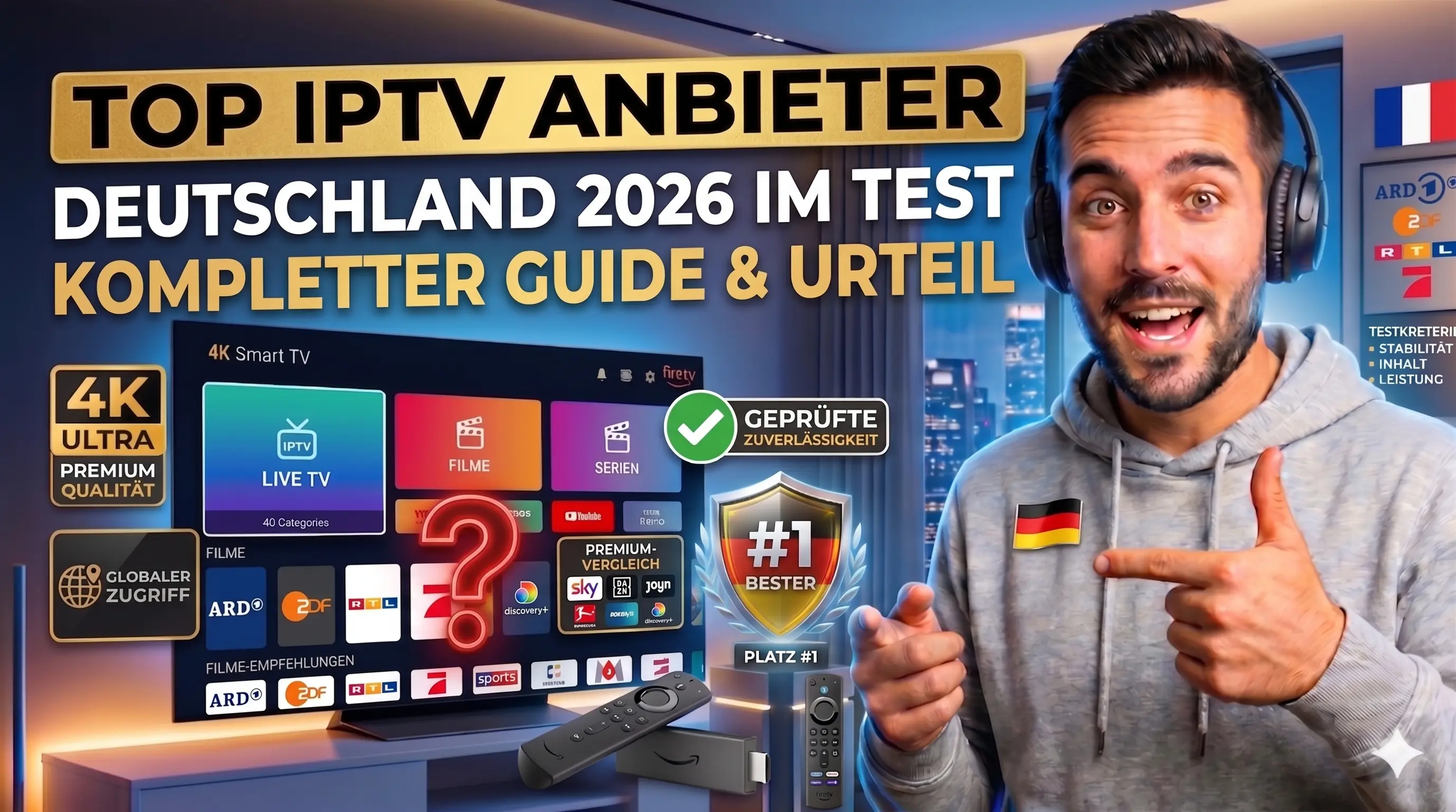 Fire TV Stick IPTV: Günstige Einrichtung unter 50 €